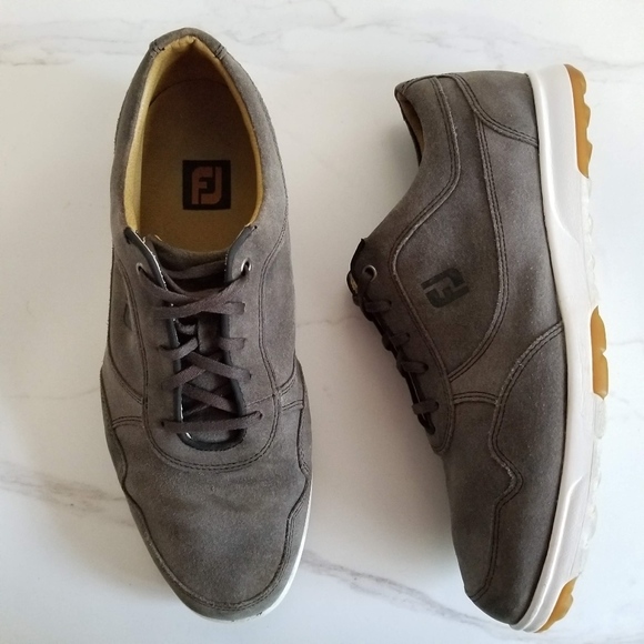 FootJoy Other - FootJoy FJ Golf Shoes Casual Gray Suede Spikeless